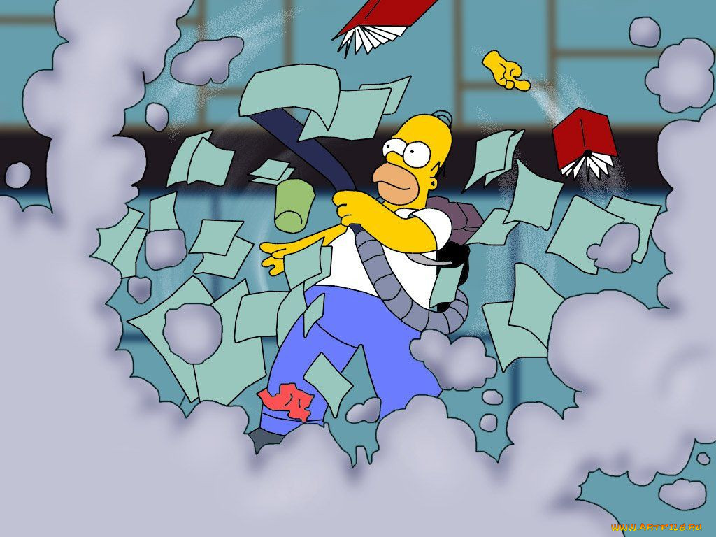 , the, simpsons